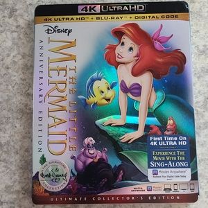 Disney The Little Mermaid DVD blu-ray